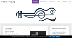 Desktop Screenshot of gitarre-freiburg.de